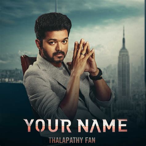 vijay movie font generator|More.